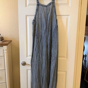 Denim Maxi Dress
